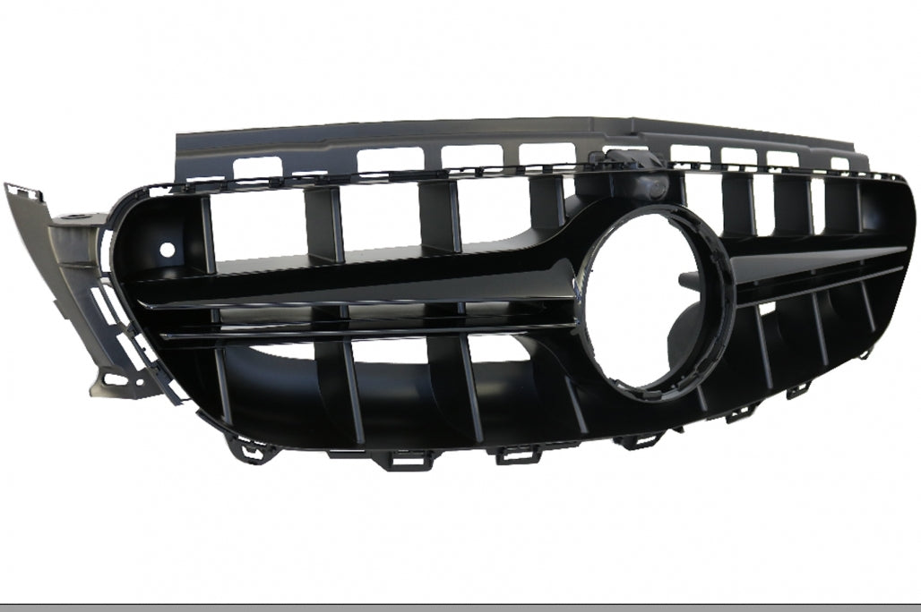 Central Grille E63 Design Black for Mercedes E-Class W213 S213 C238 A238 (2016–2019)