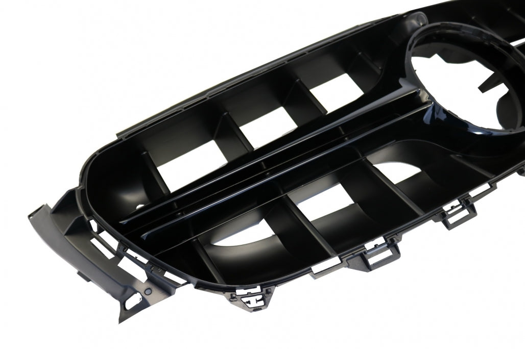 Central Grille E63 Design Black for Mercedes E-Class W213 S213 C238 A238 (2016–2019)