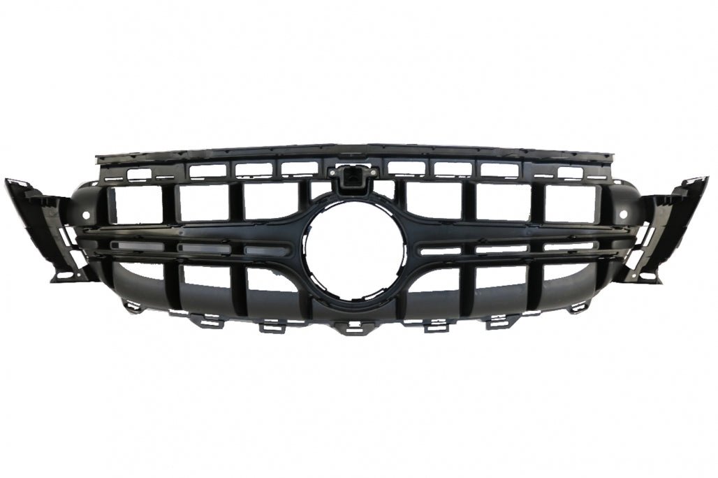 Central Grille E63 Design Black for Mercedes E-Class W213 S213 C238 A238 (2016–2019)