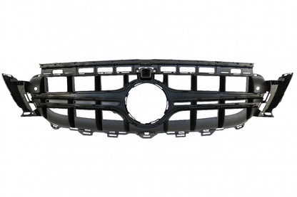 Central Grille E63 Design Black for Mercedes E-Class W213 S213 C238 A238 (2016–2019)