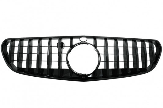 Central Grille GT-R Panamericana All Black for Mercedes S-Class Coupe C217 Cabrio A217 (2014–2017)