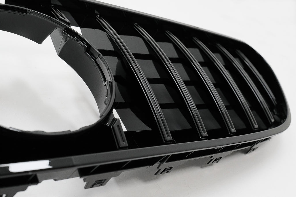 Central Grille GT-R Panamericana All Black for Mercedes S-Class Coupe C217 Cabrio A217 (2014–2017)