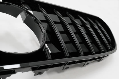Central Grille GT-R Panamericana All Black for Mercedes S-Class Coupe C217 Cabrio A217 (2014–2017)