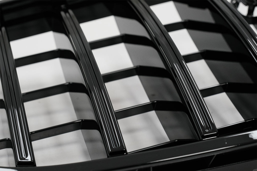 Central Grille GT-R Panamericana All Black for Mercedes S-Class Coupe C217 Cabrio A217 (2014–2017)