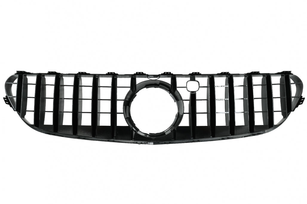 Central Grille GT-R Panamericana All Black for Mercedes S-Class Coupe C217 Cabrio A217 (2014–2017)