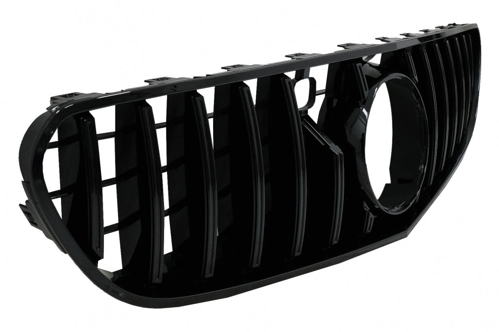 Central Grille GT-R Panamericana All Black for Mercedes S-Class Coupe C217 Cabrio A217 (2014–2017)
