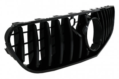 Central Grille GT-R Panamericana All Black for Mercedes S-Class Coupe C217 Cabrio A217 (2014–2017)