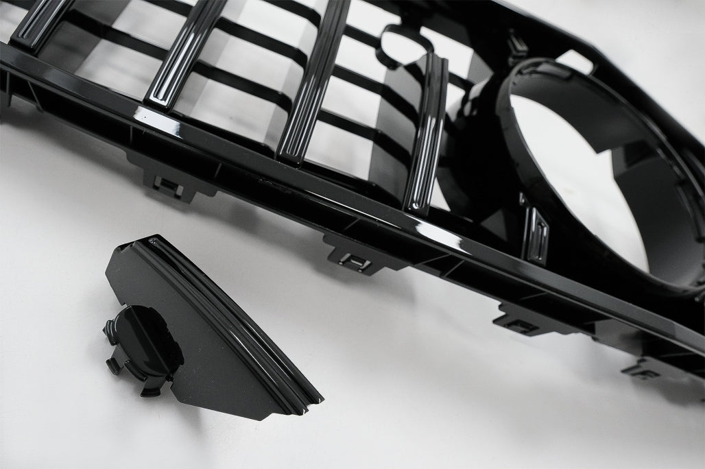Central Grille GT-R Panamericana All Black for Mercedes S-Class Coupe C217 Cabrio A217 (2014–2017)