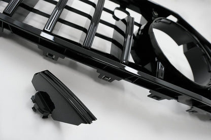 Central Grille GT-R Panamericana All Black for Mercedes S-Class Coupe C217 Cabrio A217 (2014–2017)