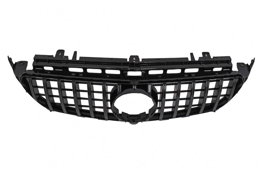 Central Grille GT-R Panamericana Black for Mercedes E-Class W213 S213 C238 A238 (2016–2019)