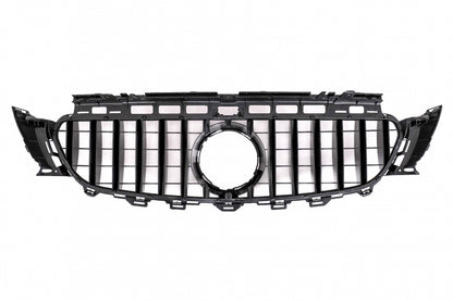 Central Grille GT-R Panamericana Black for Mercedes E-Class W213 S213 C238 A238 (2016–2019)