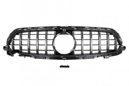 Central Grille GT-R Panamericana Chrome for Mercedes E-Class W213 S213 C238 A238 Facelift (2020–Up)