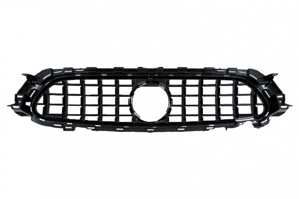 Central Grille GT-R Panamericana Chrome for Mercedes E-Class W213 S213 C238 A238 Facelift (2020–Up)