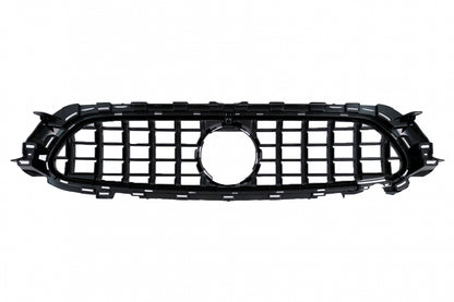 Central Grille GT-R Panamericana Chrome for Mercedes E-Class W213 S213 C238 A238 Facelift (2020–Up)