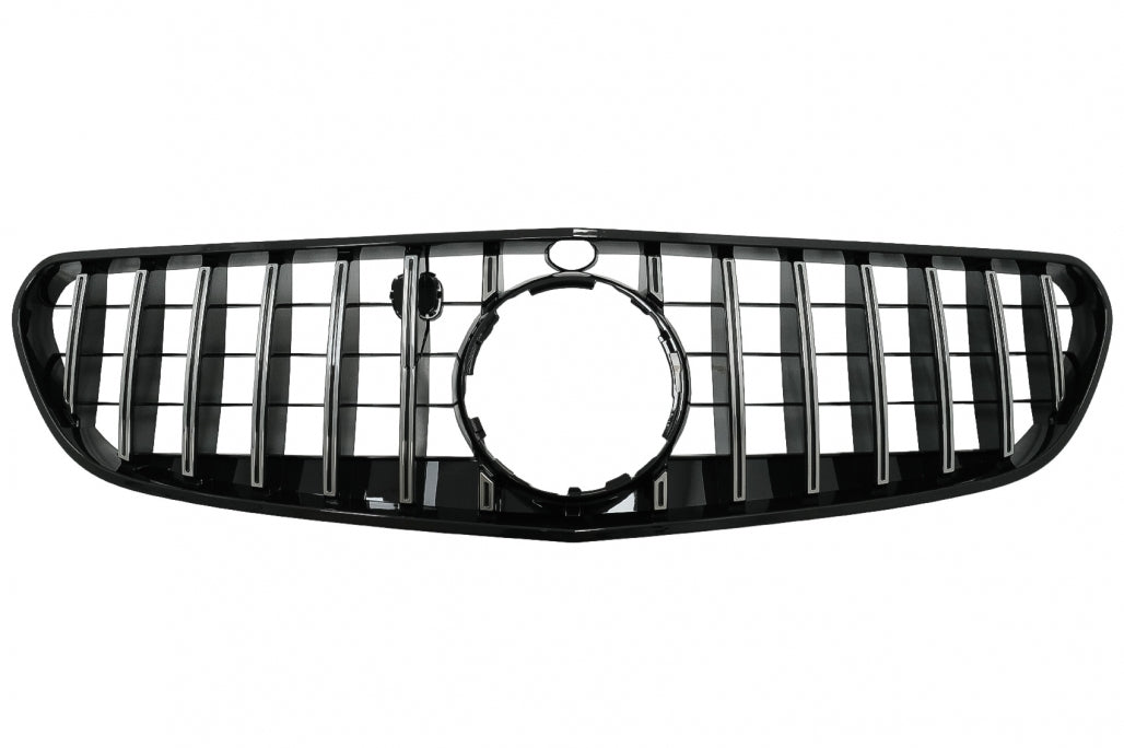 Central Grille GT-R Panamericana Chrome for Mercedes S-Class C217 A217 Facelift (2018–Up)