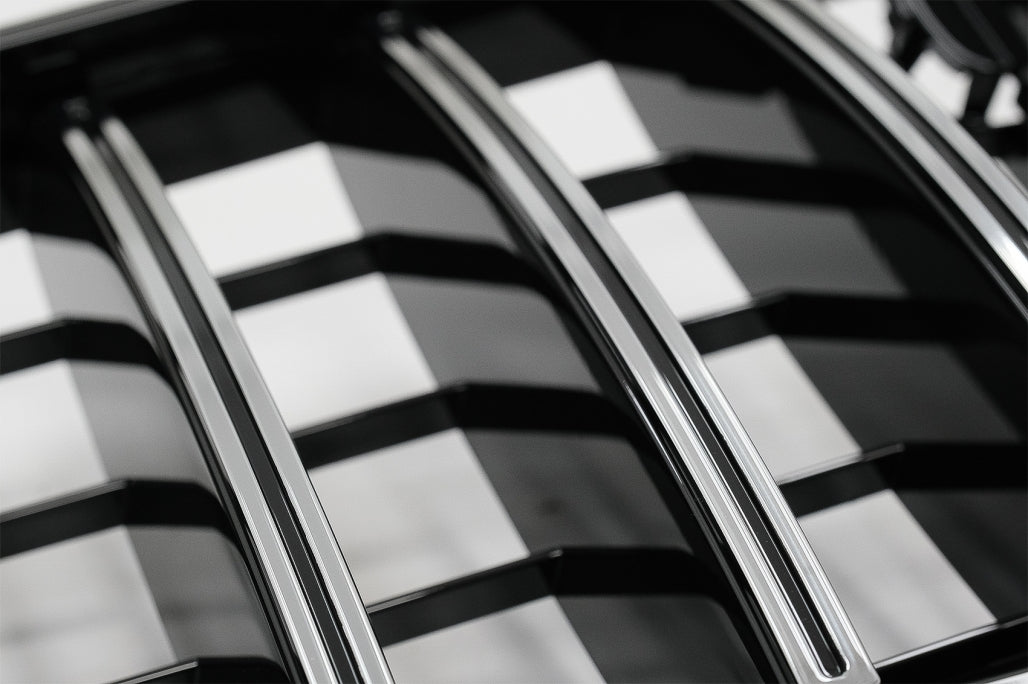 Central Grille GT-R Panamericana Chrome for Mercedes S-Class C217 A217 Facelift (2018–Up)