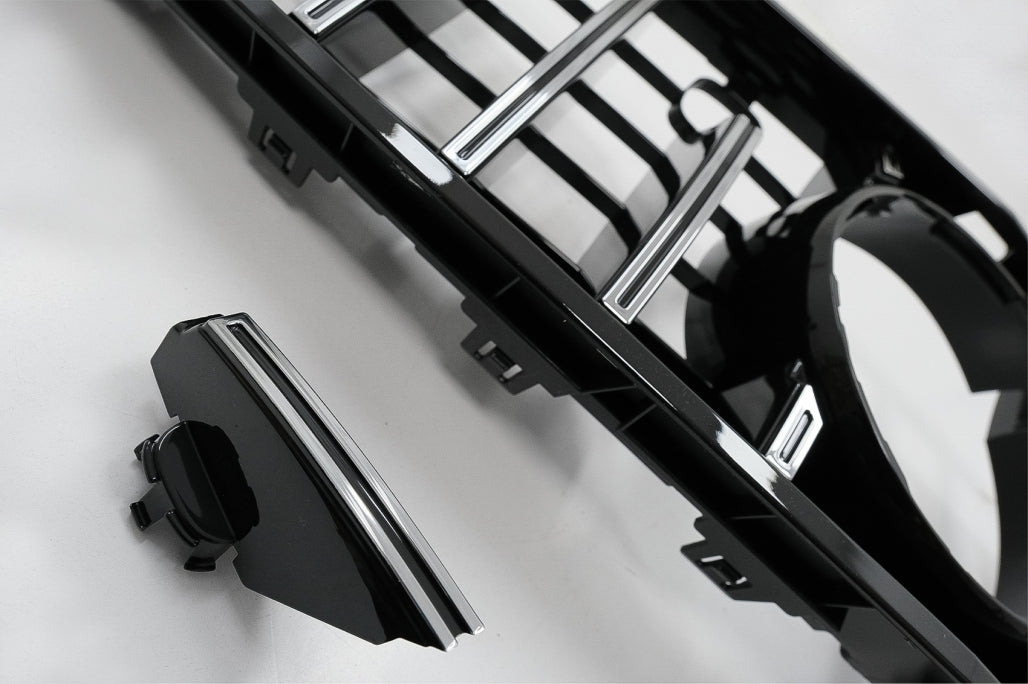 Central Grille GT-R Panamericana Chrome for Mercedes S-Class C217 A217 Facelift (2018–Up)