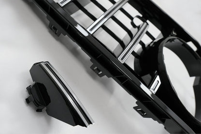 Central Grille GT-R Panamericana Chrome for Mercedes S-Class C217 A217 Facelift (2018–Up)