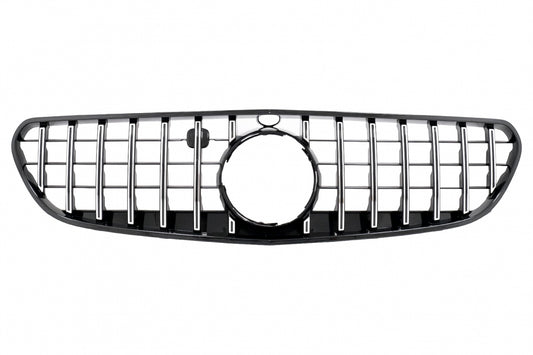 Central Grille GT-R Panamericana Chrome for Mercedes S-Class Coupe C217 Cabrio A217 (2014–2017)