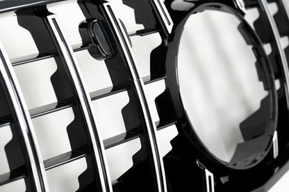 Central Grille GT-R Panamericana Chrome for Mercedes S-Class Coupe C217 Cabrio A217 (2014–2017)