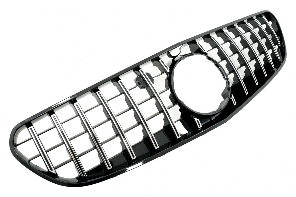Central Grille GT-R Panamericana Chrome for Mercedes S-Class Coupe C217 Cabrio A217 (2014–2017)