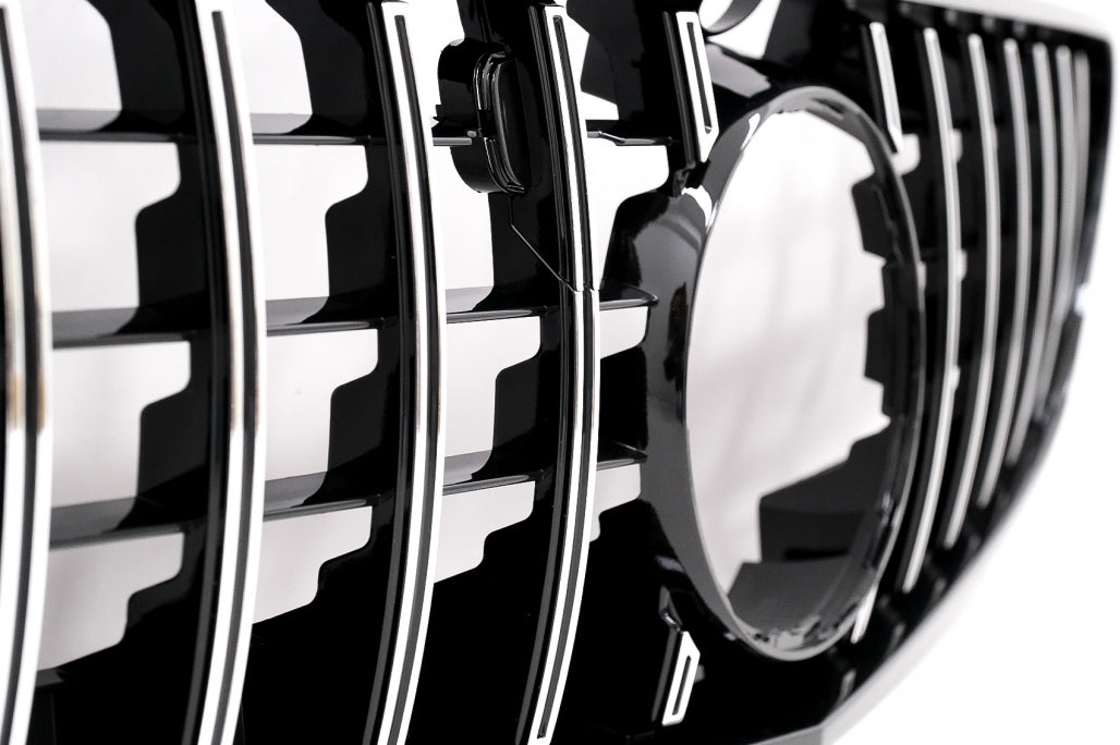 Central Grille GT-R Panamericana Chrome for Mercedes S-Class Coupe C217 Cabrio A217 (2014–2017)