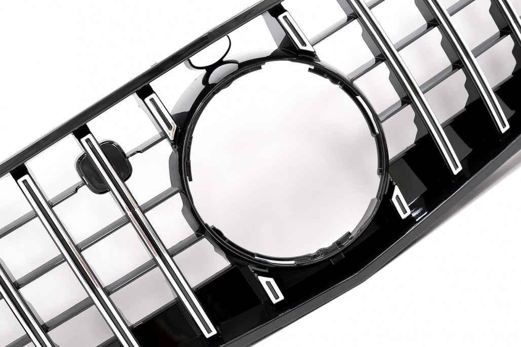 Central Grille GT-R Panamericana Chrome for Mercedes S-Class Coupe C217 Cabrio A217 (2014–2017)