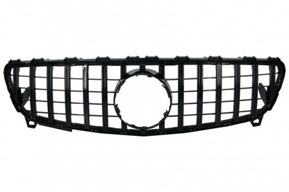 Central Grille GT-R Panamericana Design All Black for Mercedes A-Class W176 Facelift (092015–2018)