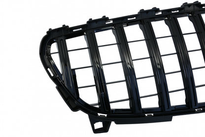 Central Grille GT-R Panamericana Design All Black for Mercedes A-Class W176 Facelift (092015–2018)