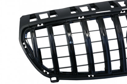 Central Grille GT-R Panamericana Design All Black for Mercedes A-Class W176 (2012–082015)
