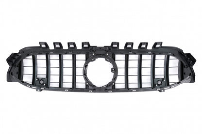 Central Grille GT-R Panamericana Design All Black for Mercedes A-Class W177 V177 (2018–2022)