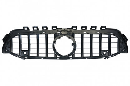 Central Grille GT-R Panamericana Design Black Chrome for Mercedes A-Class W177 V177 (2018–2022)