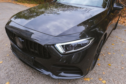 Central Grille GTR Design Piano Black for Mercedes CLS C257 (2018–Up)