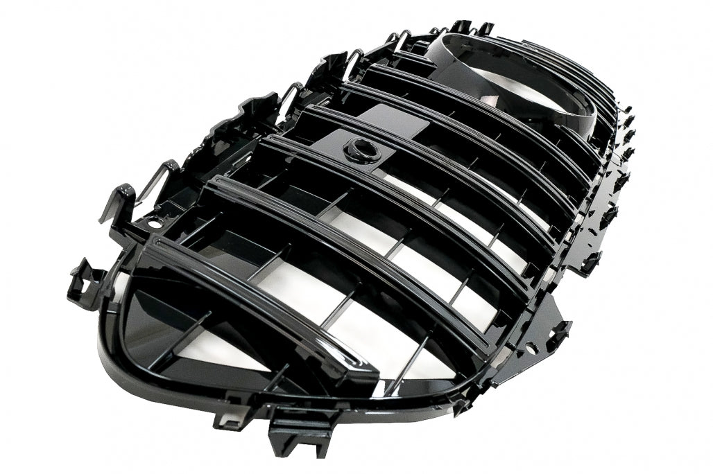 Central Grille GTR Design Piano Black for Mercedes CLS C257 (2018–Up)