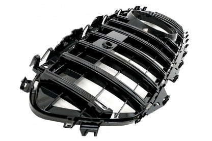 Central Grille GTR Design Piano Black for Mercedes CLS C257 (2018–Up)