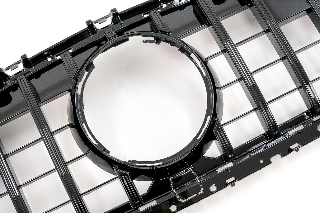 Central Grille GTR Design Piano Black for Mercedes CLS C257 (2018–Up)