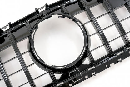 Central Grille GTR Design Piano Black for Mercedes CLS C257 (2018–Up)
