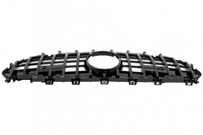 Central Grille GTR Design Piano Black for Mercedes CLS C257 (2018–Up)