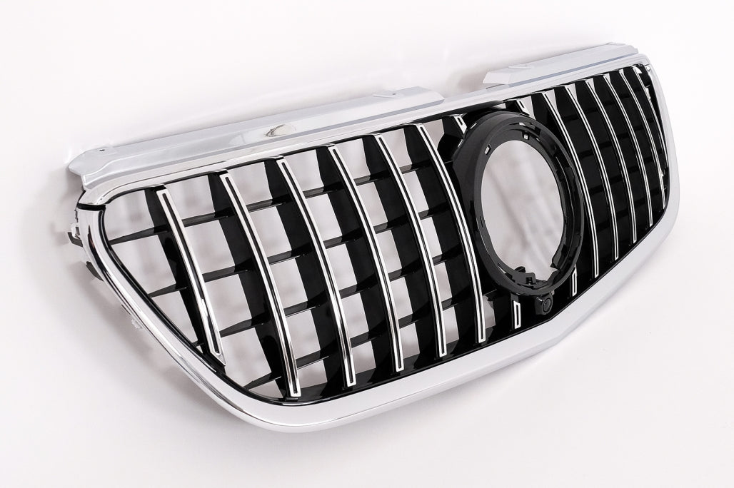 Central Grille GTR Panamericana Design Black Chrome for Mercedes Vito W447 (2020-Up)