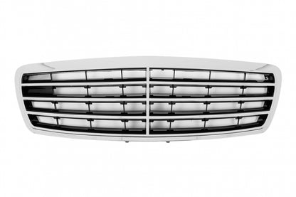 Central Grille Sport CL Design Chrome for Mercedes E-Class W211 S211 (2003–2006)