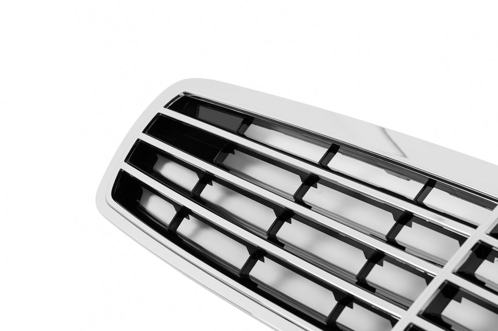 Central Grille Sport CL Design Chrome for Mercedes E-Class W211 S211 (2003–2006)