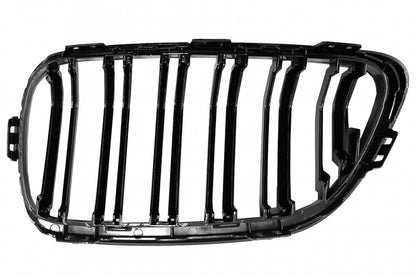Central Kidney Grilles Double Stripe M Design Piano Black for BMW 2 Series F22 F23 F87 (2014–Up)