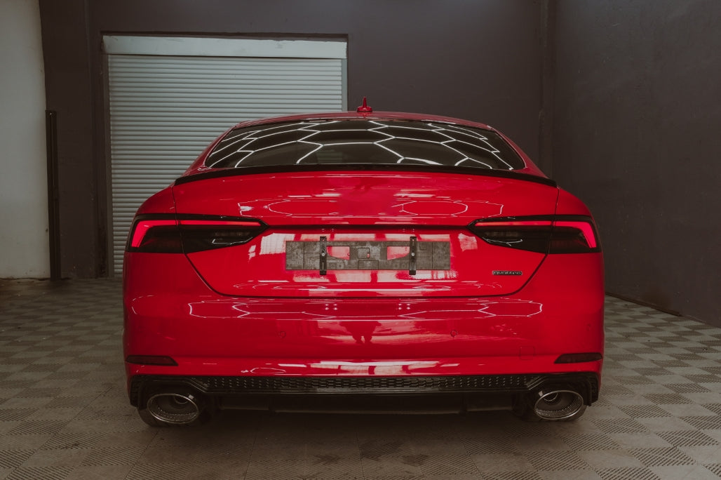 Chrome Exhaust Muffler Tips Tail Pipes for Audi A4 B9 (2016–2019) & Audi A5 F5 (2017–2019)