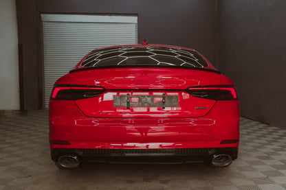 Chrome Exhaust Muffler Tips Tail Pipes for Audi A4 B9 (2016–2019) & Audi A5 F5 (2017–2019)