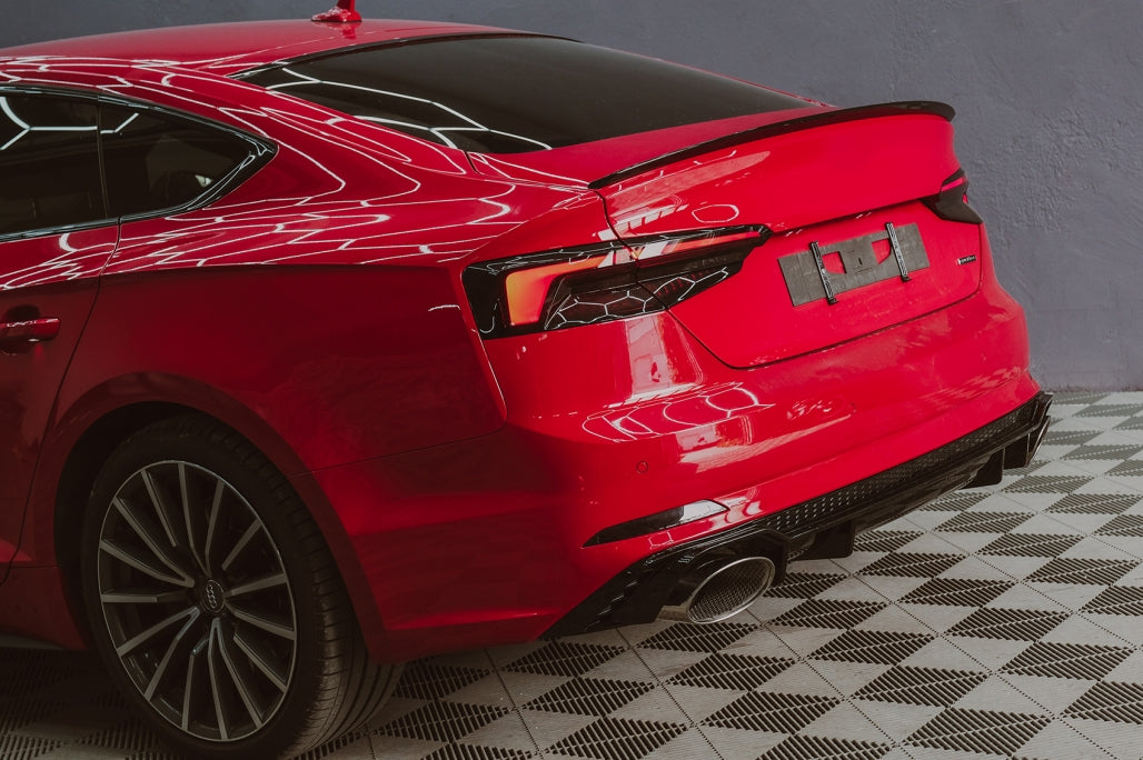 Chrome Exhaust Muffler Tips Tail Pipes for Audi A4 B9 (2016–2019) & Audi A5 F5 (2017–2019)