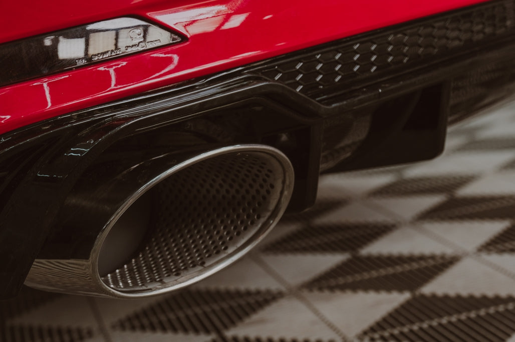 Chrome Exhaust Muffler Tips Tail Pipes for Audi A4 B9 (2016–2019) & Audi A5 F5 (2017–2019)
