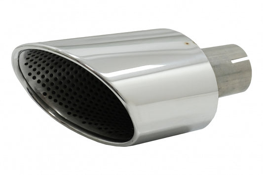 Chrome Exhaust Muffler Tips Tail Pipes for Audi A4 B9 (2016–2019) & Audi A5 F5 (2017–2019)