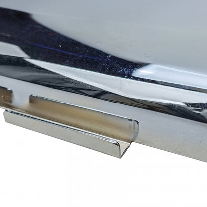 Chrome Trims EU Front Bumper 1.8mm 3-Piece for Mercedes SL R107  C107 SLC (1971–1989)
