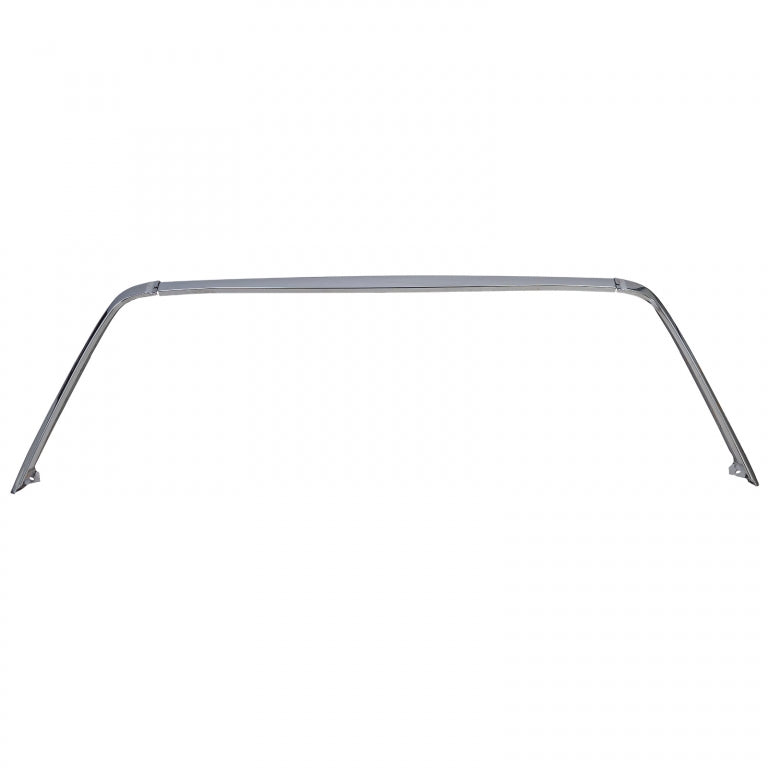 Chrome Trims EU Rear Bumper 1.8mm 5-Piece for Mercedes SL R107  C107 SLC (1971–1989)