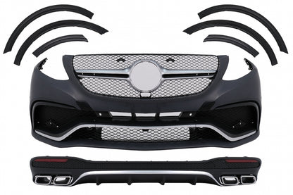 Complete Body Kit AMG Sport Design for Mercedes GLE W166 SUV (2015–2018)